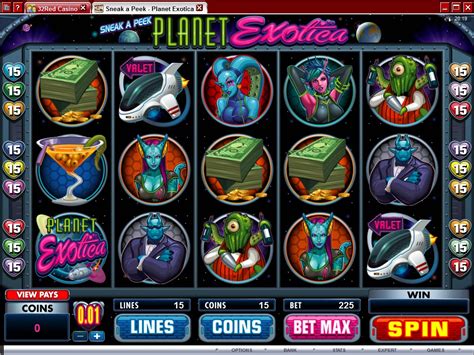 sneak a peek planet exotica bonuses